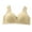 Beige, variant on Diufon Wide Strap Lace Bra for Women Comfortable Plus Size Full Coverage Deep V Neck Bras Support Push Up Bralettes