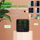 thumbnail image 4 of Cargador de Teléfono Android, Adaptador de Alimentación de Carga Rápida de 150W, Multi Puerto 4Usb + 2Pd, Enchufe de Pared Estándar de Ee.Uu., Carga Simultánea para Varios Dispositivos Adaptador de Al, 4 of 7