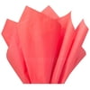 Coral Pink Tissue Paper, 15"x20", 100 ct