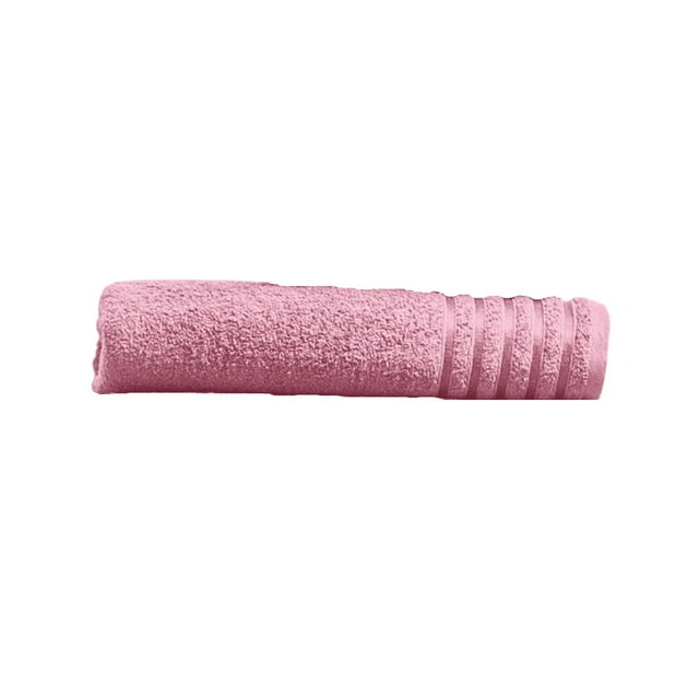 Toalla Medio Baño Encanto Rosa Algodón Textura Suave Concord