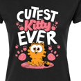 thumbnail image 3 of Garfield  - Cutest Kitty Ever  - Juniors Fitted Graphic T-Shirt, 3 of 5