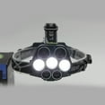 thumbnail image 4 of 7LED Forte Grotte Lumineuse Explorant Camping Randonnée Lampe de Poche Extérieure Lampe Frontale Rechargeable Lampe Frontale Rechargeable Lampe Frontale Rechargeable, 4 of 8