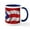 White/Navy Inside, variant on CafePress - Flag Of Puerto Rico Mug - 11 oz Ceramic Mug - Novelty Coffee Tea Cup