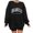 Black, variant on Yindaity Women's Oversized Sweatshirt Los Angeles California Crewneck Long Sleeve Casual Loose Pullover Tops Grey,XL