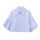thumbnail image 1 of mfyjkho Tops Para Hacer Ejercicio, Blusa Informal De Manga Corta Con Cuello Vuelto Y Color Liso Para Mujer Tops Para Hacer Ejercicio L, 1 of 6