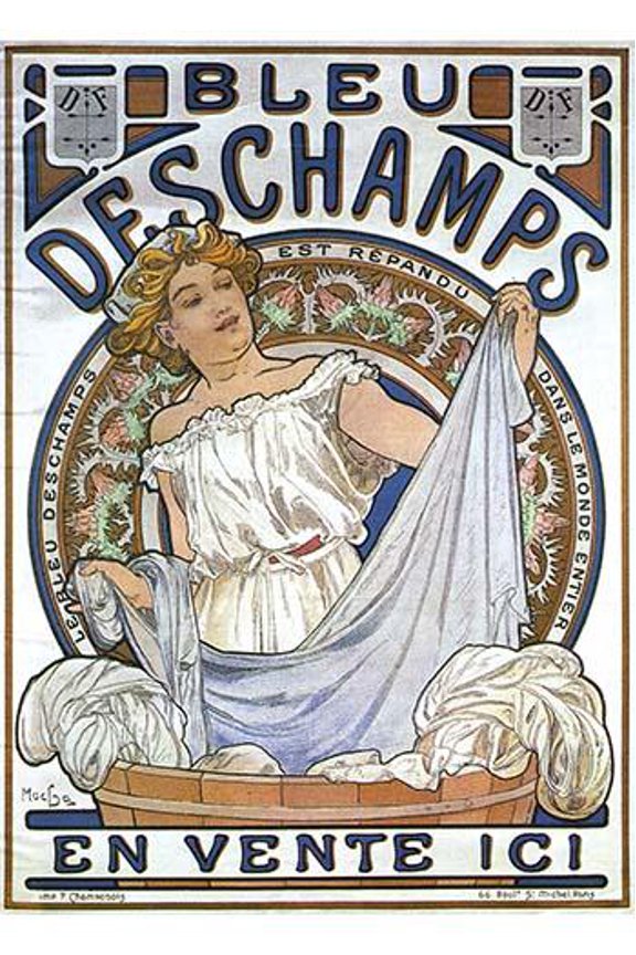Bleu Dsechamps Sold Here-Fine art canvas print (20" x 30")