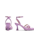 thumbnail image 3 of Dream Pairs Women's Buckle Strap Open Toe Heels, 3 of 7