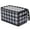 BW, variant on Organize It All Buffalo Plaid Gift Wrapping and Ribbon Storage Organizer Box in Black & White