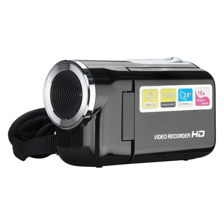 4K Video Camera, Wi-Fi Ultra HD Camcorder with 4x Digital Zoom, 2.0” IPS Touchscreen Video Recorder with Night Vision, Vlogging Camera with 3.5mm Microphone Jack, Rechargeable, SD Card Slot