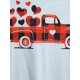 thumbnail image 4 of Camiseta a Cuadros Tamaño Grande Pañuelo con Estampado de Corazón Rosegal  Camisetas tallas grandes, 4 of 5