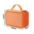 thumbnail image 2 of Práctica bolsa de lápices de color Oxford, bolsa grande de almacenamiento de lápices con 72 ranuras, estuche portátil para lápices de acuarela Adepaton CPB-DE-LYY2459-4, 2 of 5