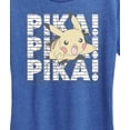 thumbnail image 3 of Pokémon - Pastel Pikachu Wall Break  - Women's Short Sleeve Graphic T-Shirt, 3 of 5