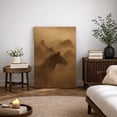 thumbnail image 4 of Canvas Print Horse Running Wall Art Vintage Farmhouse Decorative for Living Room Bedroom - 12"x18", 4 of 8
