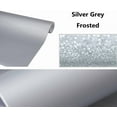 thumbnail image 3 of Solid Color Frosted Waterproof Wallpaper Shelf Drawer Liner Self-Adhesive Cabinet Sticker,15.7"x 23.6"(Gray), 3 of 9