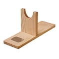 thumbnail image 2 of Abbracc Hot Glue Tool Holder Stand Storage Stand, Accessory, Wood Storage Rack, Glue Applying Tool Holder for Crafting DIY Craft Desk L, 2 of 9