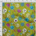thumbnail image 4 of oneOone Cotton Jersey Olive Green Fabric Halloween Diy Clothing Quilting Fabric Print Fabric By Yard 58 Inch Wide, 4 of 4