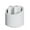 Blanc, variante sur Neinkie Porte-Pinceaux de Maquillage, Porte-Pinceaux de Maquillage à Couvercle en Forme de Cloche, Vitrine Cosmétique Antipoussière et Belle, Organisateur de Maquillage