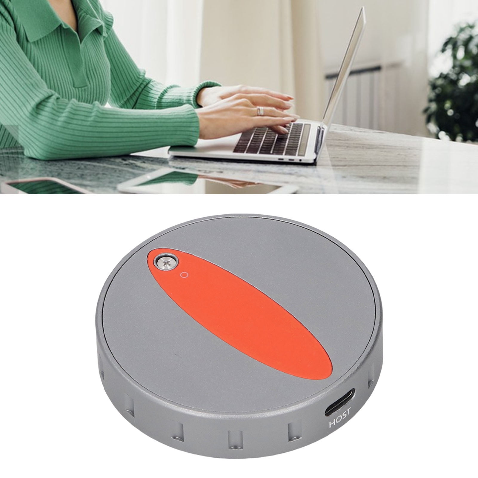 USB 3.2 Gen 2 SSD Enclosure, 100W PD Fast Charging 10Gbps Efficient M.2 NVMe SSD Enclosure Heat Dissipation  for Laptop
