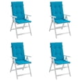 thumbnail image 4 of vidaXL Chair Cushion Water Repellent Garden High Back Chair Cushion Pad Fabric, 4 of 9