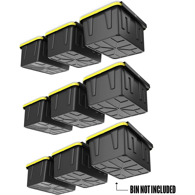 MonsterRax Bin Rack - Holds up to 5 Storage Bins