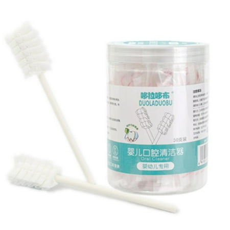 Baby Mouth Cleaner Baby Tongue Coating Gauze Toothbrush Toothbrush 30 ...