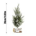 thumbnail image 3 of Mini Christmas Tree Table Decorations Indoor, Small Artificial Xmas Trees for Centerpiece Kitchen Office Tabletop, Home Holiday Decor with Ornaments, 3 of 6