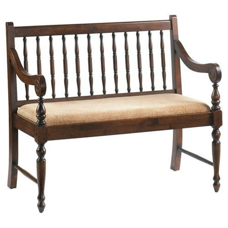 Bernards Deacon's Walnut Bench