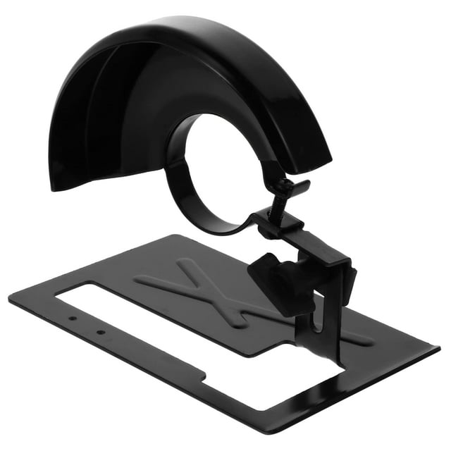 yeacher Universal Angle Grinder Stand with Protective Cover for Metal, Tile, and Wood Cutting - Durable High-Strength Steel Base and Lightweight Design