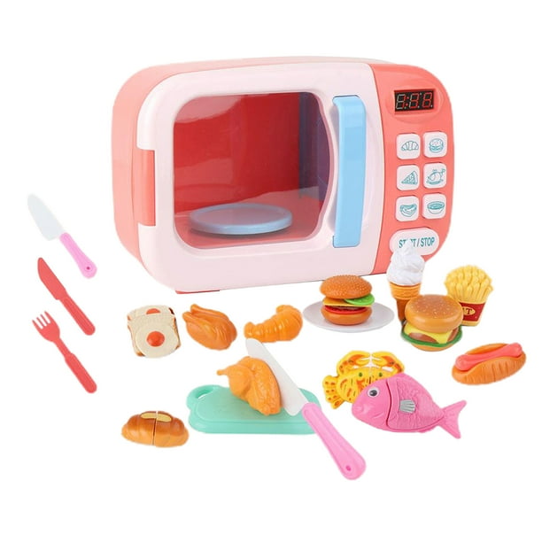 Horno de juguete electrónico, s de simución, aparato de cocina