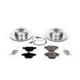 thumbnail image 3 of PowerStop Front Z23 Evolution Sport Carbon-Fiber Ceramic Brake Pad and Drilled & Slotted Rotor Kit Fits: BMW Select Models K5280, 3 of 10