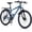 Blue, variant on 26 Inch Mountain Bike for Men, NEORIVER 21-Speed Men's Mountain Bike with Suspension Fork, Dual Disc Brakes, Rear Rack & Internal Cable