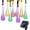 Multi-color, variant on Solar Water Drop String Lights Outdoor,Waterproof 20FT 30LED Raindrop Lcicle String Lights 8 Mode Ambiance Teardrop Lights for Gardens Patio Yard Party Holiday Wedding Decorations-