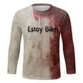 thumbnail image 4 of T-Shirt Graphique Décontracté d'Halloween pour Hommes, Design Imprimé, Col Rond, Manches Courtes, Grande Taille, Style Unique pour Festivals et Usage Quotidien, 4 of 7