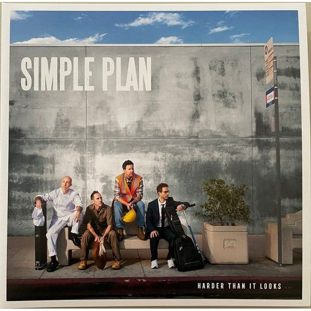 SIMPLE PLAN HARD THAN IT LOOKS (INDIE EXCLUSIVE PINK MARBLE VINYL)