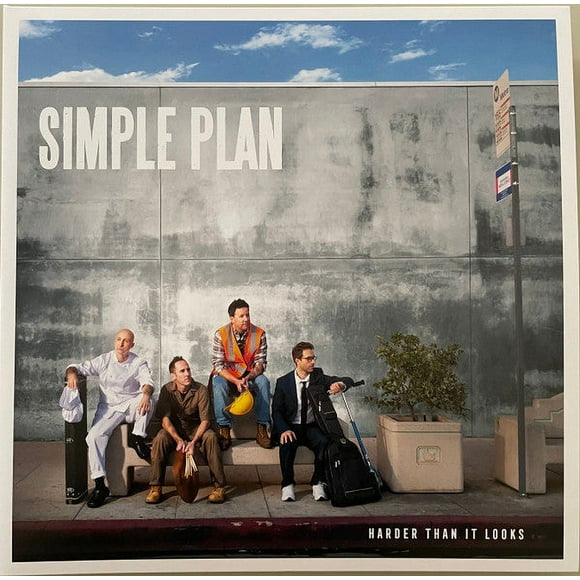 SIMPLE PLAN HARD THAN IT LOOKS (INDIE EXCLUSIVE PINK MARBLE VINYL)