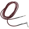 thumbnail image 1 of OUNONA guitar cable right angle Guitar Cable Black Copper 1Pcs, 1 of 8