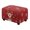 Deer, variant on HELLHERO Christmas Footstool Covers Home Decor Stretch Ottoman Cover Rectangular Dustproof Red Xmas Oversized Ottoman Slipcovers Rectangle with Elastic Small