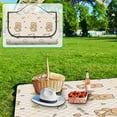 thumbnail image 3 of Lksixu Picnic Blanket, 59"x79" Extra Large Cartoon Pattern Camping Mat with Carry Strap, Foldable Waterproof Picnic Mat Lightweight Sand Free Beach Blanket for Spring Summer Camping Outdoor Travel, 3 of 5