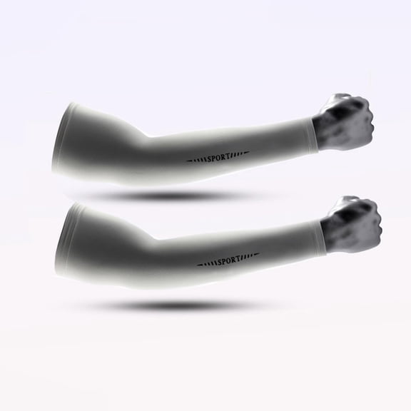 Caywon Arm Sleeves for Men Women Work UV Sun Protection Long Sleeves Tattoo Cover Up Sleeves to Cover Arm Sleeves Cooling Sun Sleeves Arm Cover