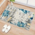 thumbnail image 6 of World Rug Gallery Distressed Abstract Pattern Cream 2' x 3' Door Mat, 6 of 7