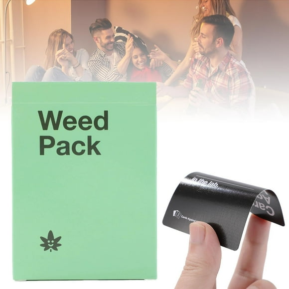 Riforla Cards Against : Food Pack Hilarious Expansion Pack for Adult Party Game Chess & Card Game Toys Green