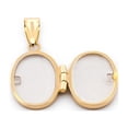 thumbnail image 3 of Dije Oval Relicario Oro Sólido 14k, 3 of 4