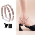 thumbnail image 4 of ZenCart 2 Pcs Elastic Shoe Straps High Heels Anti-loose Straps Detachable Rhinestone Shoe Belts for Sandals Loose Slip-on Shoes DIY Accessories, 4 of 8