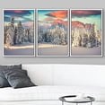 thumbnail image 3 of CHTYVC Framed Canvas Print Wall Art Set Coastal Surfboard Palm Tree Nature Wilderness Photography Realism Decorative Multicolor Landscape Rustic Country/Farmhouse for Bedroom - 16"x24, 3 of 5