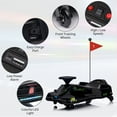 thumbnail image 2 of M optimized Kids 24V Ride on Drift Car, Boys Girls Electric Kart for 6+ Years Old, Battery Power Drifting Go-Kart with 5 Wheels, Built-in Music, Front+Tail LED Light, 2 of 4