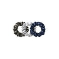 thumbnail image 2 of Slip Pure Silk Midnight Large Scrunchies Hair Tie, Assorted Colors, 3 ct, 2 of 5