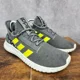 thumbnail image 2 of Adi - das Kaptir 2.0 Running Shoes Mens 8.5 Gray Sneakers Trainers GW4419, 2 of 6