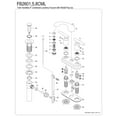 thumbnail image 6 of Kingston Brass FB2601CML Manhattan Double-Handle 4" Centerset Bathroom Faucet with Pop-Up Drain, Polished Chrome, 6 of 7