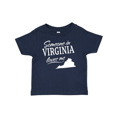 

Inktastic Someone in Virginia Loves Me Gift Baby Boy or Baby Girl T-Shirt