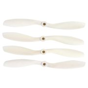 4 Pieces Quadcopter Parts Propeller CW CCW Prop for Helicopter 4 Axle Gift White